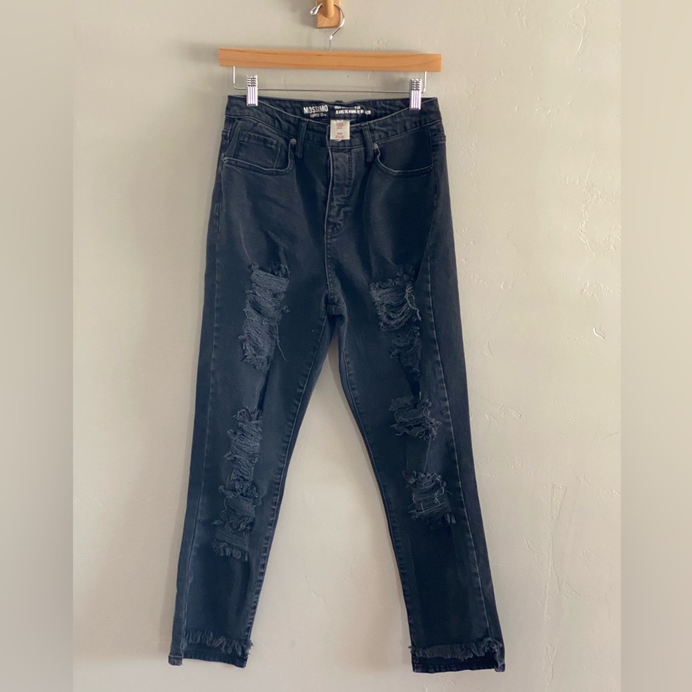 Mossimo (target) High-rise Ripped Jeans